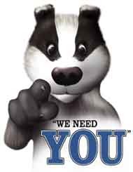 RSPCA's badger petition logo