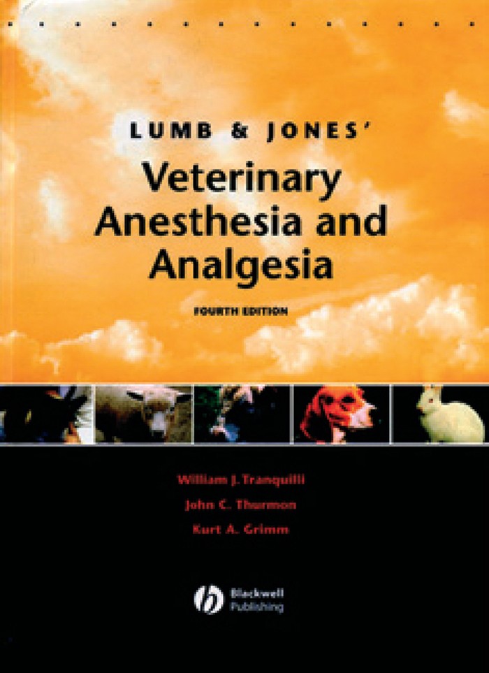 LUMB AND JONES VETERINARY ANESTHESIA AND ANALGESIA PDF