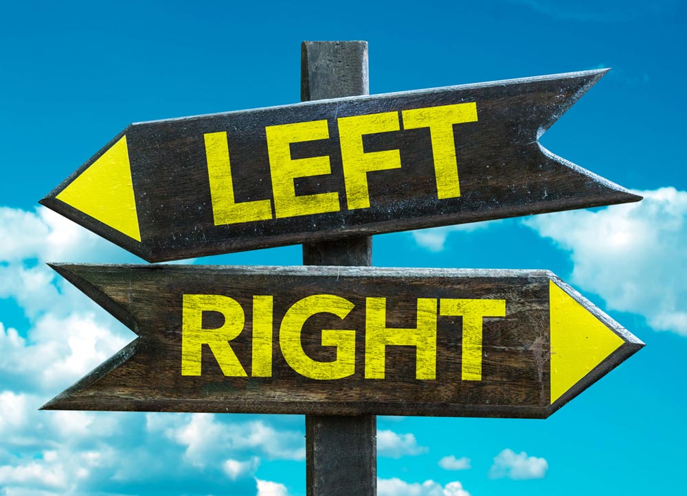 left/right