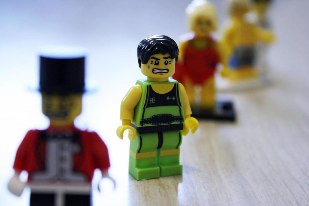 Angry lego.