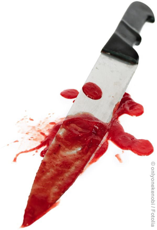 bloody knife