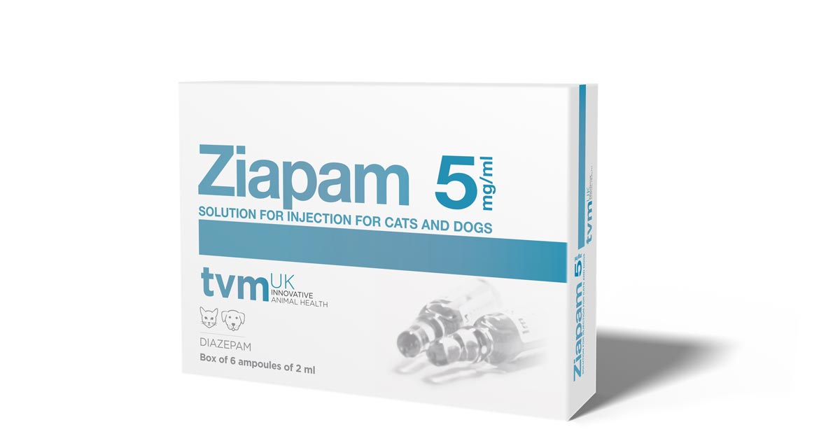 What dose diazepam for dogs