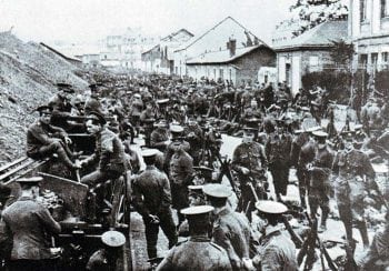 British soldiers in 1914.